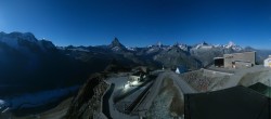 Archiv Foto Webcam Gornergrat Kulm Zermatt 23:00