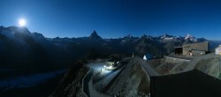 Archiv Foto Webcam Gornergrat Kulm Zermatt 01:00