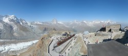 Archiv Foto Webcam Gornergrat Kulm Zermatt 09:00