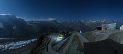 Archiv Foto Webcam Gornergrat Kulm Zermatt 01:00