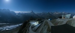 Archiv Foto Webcam Gornergrat Kulm Zermatt 03:00