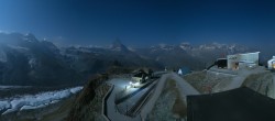 Archiv Foto Webcam Gornergrat Kulm Zermatt 01:00