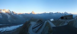 Archiv Foto Webcam Gornergrat Kulm Zermatt 05:00