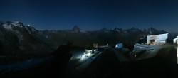 Archiv Foto Webcam Gornergrat Kulm Zermatt 23:00