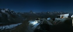 Archiv Foto Webcam Gornergrat Kulm Zermatt 01:00