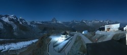 Archiv Foto Webcam Gornergrat Kulm Zermatt 03:00