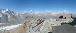 Archiv Foto Webcam Gornergrat Kulm Zermatt 09:00