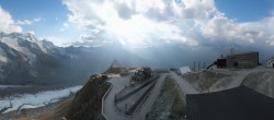 Archiv Foto Webcam Gornergrat Kulm Zermatt 17:00