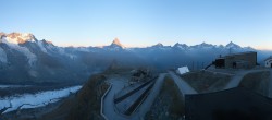 Archived image Webcam Gornergrat Kulm Zermatt 05:00