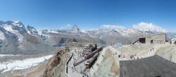 Archiv Foto Webcam Gornergrat Kulm Zermatt 11:00