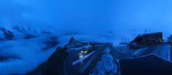 Archiv Foto Webcam Gornergrat Kulm Zermatt 05:00