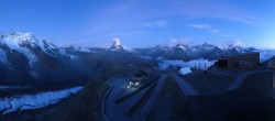 Archiv Foto Webcam Gornergrat Kulm Zermatt 05:00
