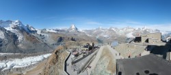Archiv Foto Webcam Gornergrat Kulm Zermatt 10:00