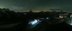 Archiv Foto Webcam Gornergrat Kulm Zermatt 23:00