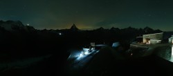Archiv Foto Webcam Gornergrat Kulm Zermatt 23:00