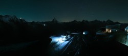 Archiv Foto Webcam Gornergrat Kulm Zermatt 03:00