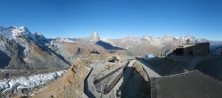 Archiv Foto Webcam Gornergrat Kulm Zermatt 08:00