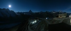 Archiv Foto Webcam Gornergrat Kulm Zermatt 23:00