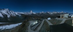 Archiv Foto Webcam Gornergrat Kulm Zermatt 01:00