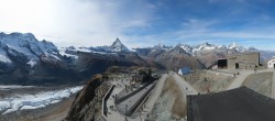 Archiv Foto Webcam Gornergrat Kulm Zermatt 13:00