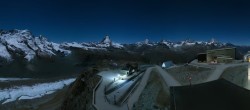 Archiv Foto Webcam Gornergrat Kulm Zermatt 03:00