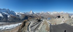 Archiv Foto Webcam Gornergrat Kulm Zermatt 11:00