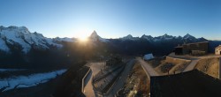 Archiv Foto Webcam Gornergrat Kulm Zermatt 17:00