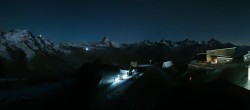 Archiv Foto Webcam Gornergrat Kulm Zermatt 01:00