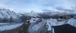 Archived image Webcam Gornergrat Kulm Zermatt 07:00