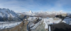 Archived image Webcam Gornergrat Kulm Zermatt 09:00