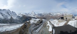 Archived image Webcam Gornergrat Kulm Zermatt 11:00