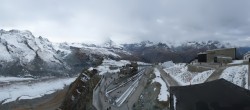 Archived image Webcam Gornergrat Kulm Zermatt 13:00