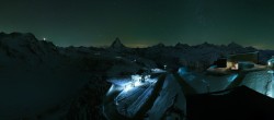 Archiv Foto Webcam Gornergrat Kulm Zermatt 01:00