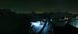 Archiv Foto Webcam Gornergrat Kulm Zermatt 03:00