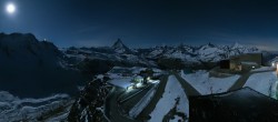 Archiv Foto Webcam Gornergrat Kulm Zermatt 19:00