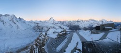 Archiv Foto Webcam Gornergrat Kulm Zermatt 06:00