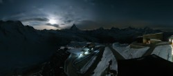 Archiv Foto Webcam Gornergrat Kulm Zermatt 23:00