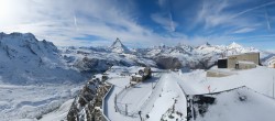 Archiv Foto Webcam Gornergrat Kulm Zermatt 11:00