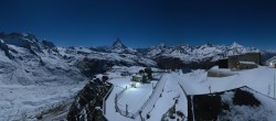Archiv Foto Webcam Gornergrat Kulm Zermatt 23:00