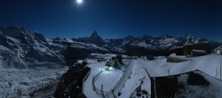Archiv Foto Webcam Gornergrat Kulm Zermatt 01:00