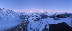 Archiv Foto Webcam Gornergrat Kulm Zermatt 05:00