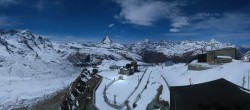 Archived image Webcam Gornergrat Kulm Zermatt 23:00