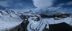 Archived image Webcam Gornergrat Kulm Zermatt 01:00