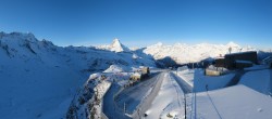 Archiv Foto Webcam Gornergrat Kulm Zermatt 08:00