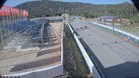 Archived image Webcam Arber Biathlon Stadium 09:00