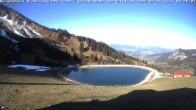 Archiv Foto Webcam Bad Hindelang - Bergstation Wiedhag Alpe 07:00