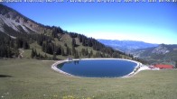 Archiv Foto Webcam Bad Hindelang - Bergstation Wiedhag Alpe 09:00