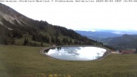 Archived image Webcam Bad Hindelang - Wiedhag Alp top station 19:00