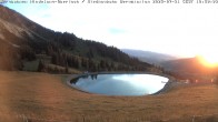 Archiv Foto Webcam Bad Hindelang - Bergstation Wiedhag Alpe 19:00