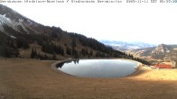 Archiv Foto Webcam Bad Hindelang - Bergstation Wiedhag Alpe 10:00
